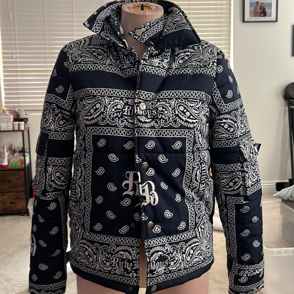 Bandana Puffer Coat NEW